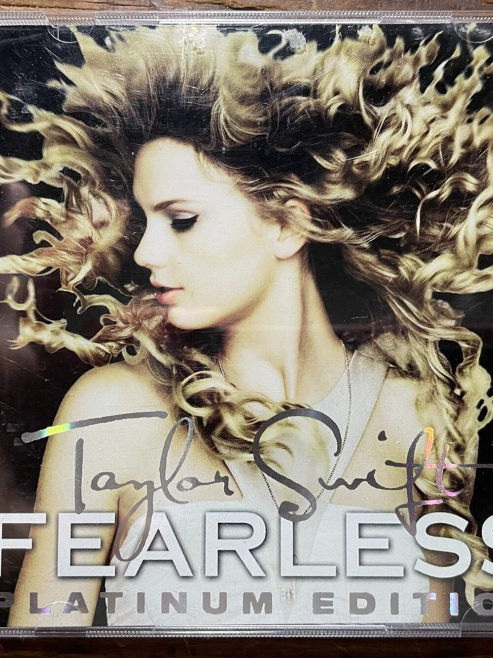 Taylor Swift Fearless Platinum Edition, CD + DVD, 2009 pressing
